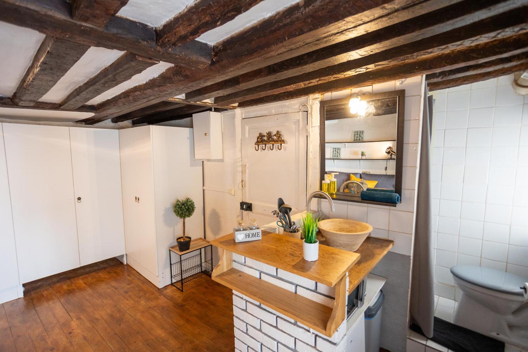 Studio Cosy Romantique En Plein Coeur De Paris Apartment Ngoại thất bức ảnh